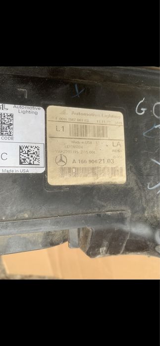 Far stanga dreapta Mercedes GLE W166 W292 C292 A166 an: 2015-2019