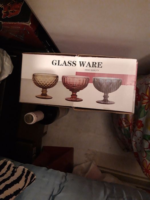 Набор креманки, конфетница, салатница