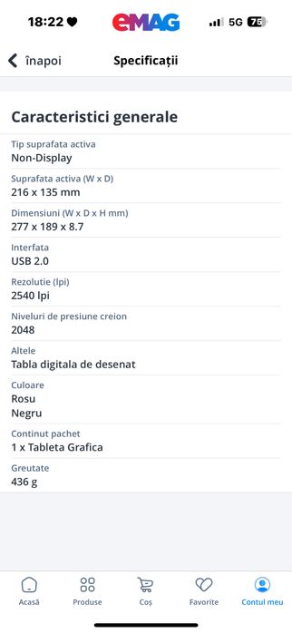 Tableta Grafica Noua