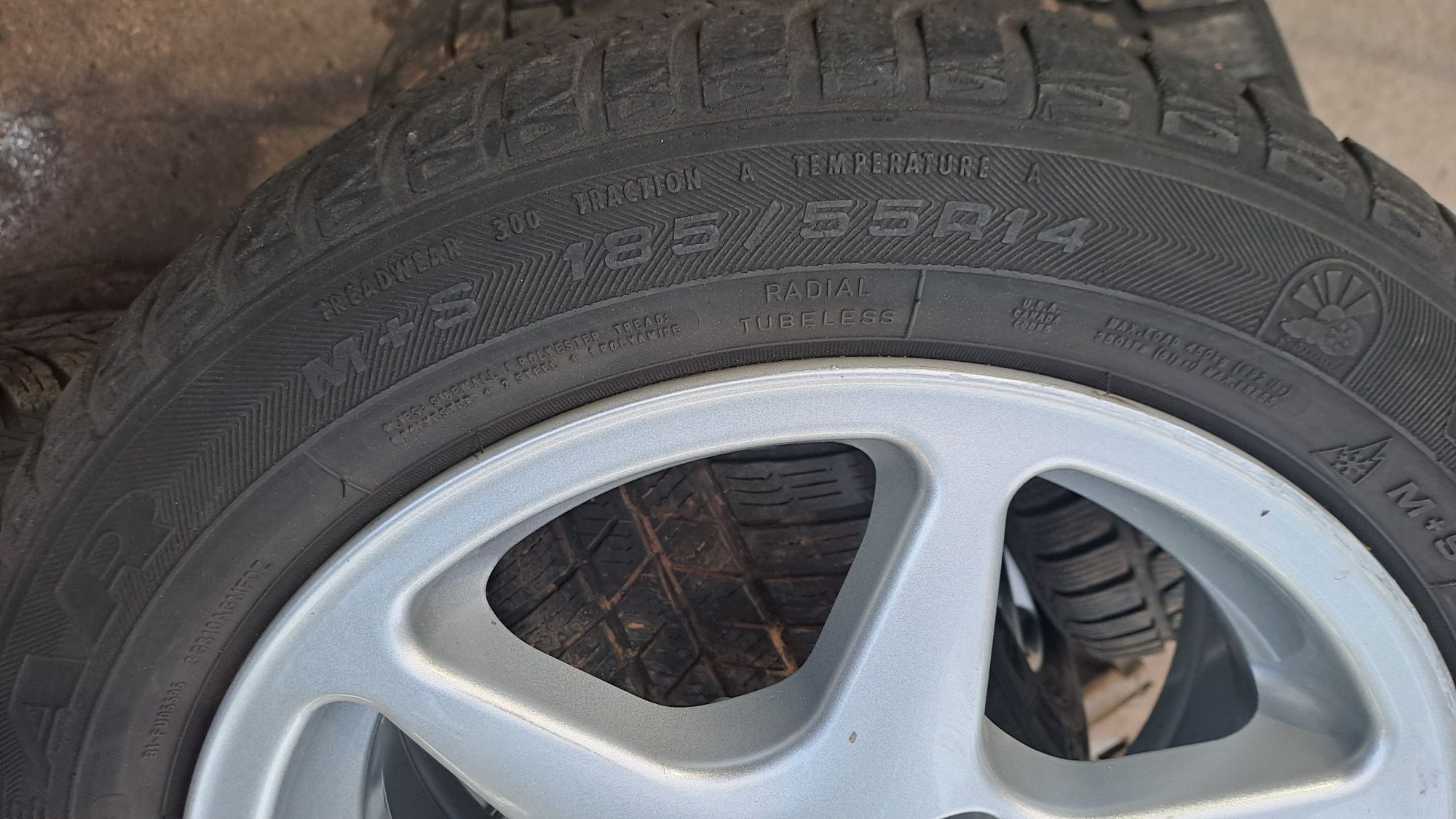 14" 4Х100мм VW, 4X100 Фолксваген джанти с гуми подарък!