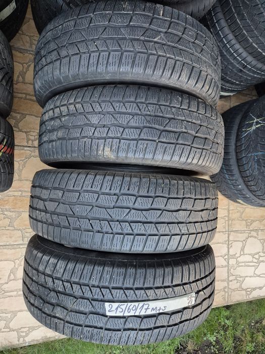 Vând cauciucuri 215/60/17 M+S set complet imp Germania