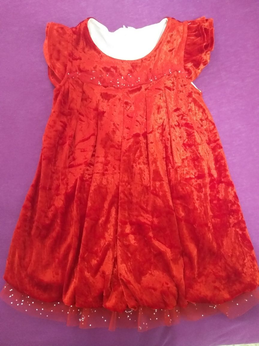 Платье красное турецкое