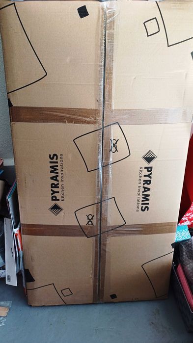 SIGILAT|Chiuveta bucatarie PyramisMIDO100x50 1B1DGrey + baterieGRATUIT