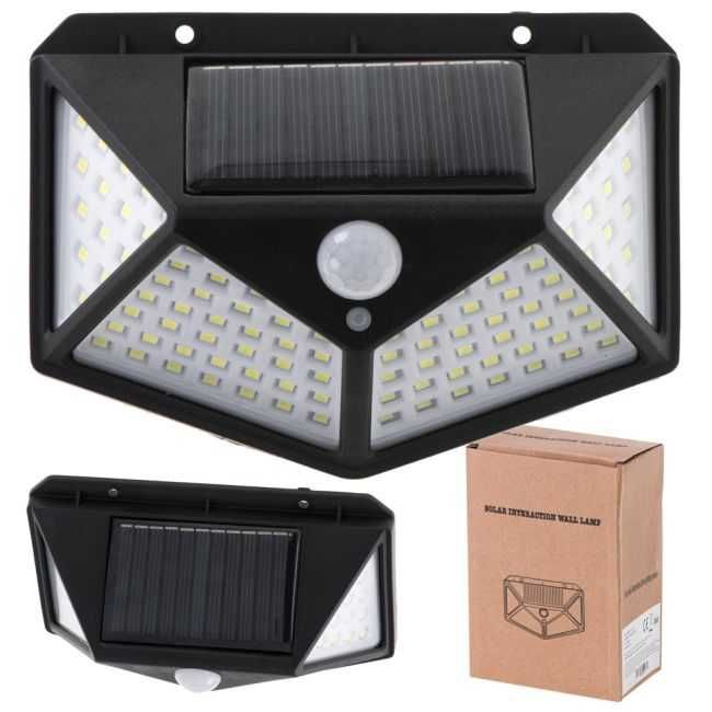 Lampa Solara LED cu senzor crepuscular si senzor de miscare NOU