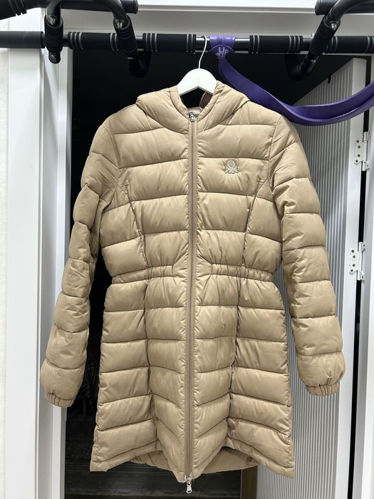Продам детский пуховик для девочки на 12-14 лет Benetton