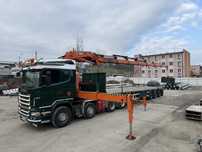 Scania R500 - Hiab 800 cap tractor/camion cu macara