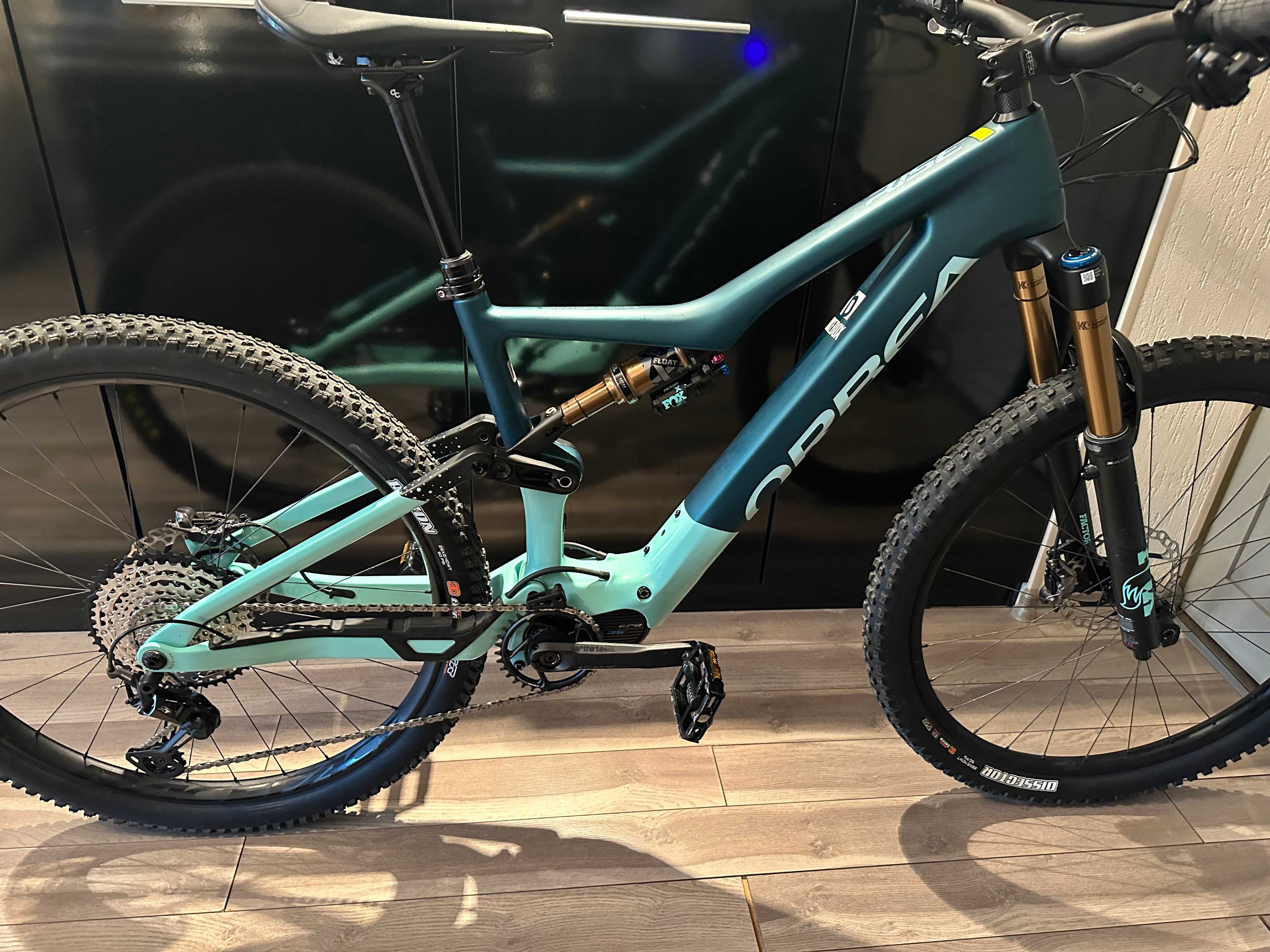 Лёгкий E-mtb orbea rise M10 Carbon 2023 год