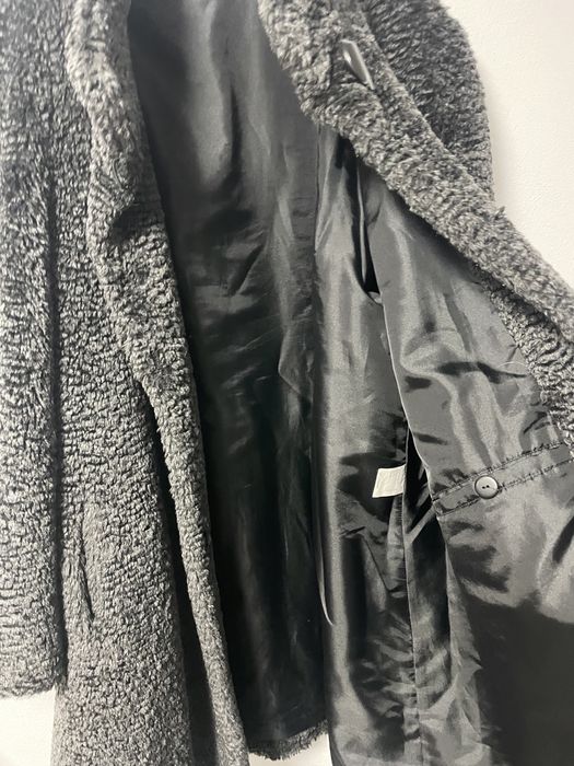 Palton blana artificiala.  XL