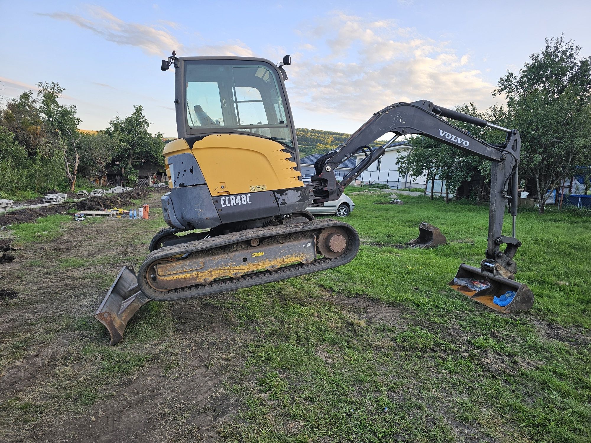 Miniexcavator volvo ecr 48c 5 tone