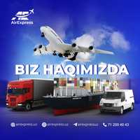 Xitoy va Turkiyadan pochta va cargo hizmati AirExpress bilan tanishing