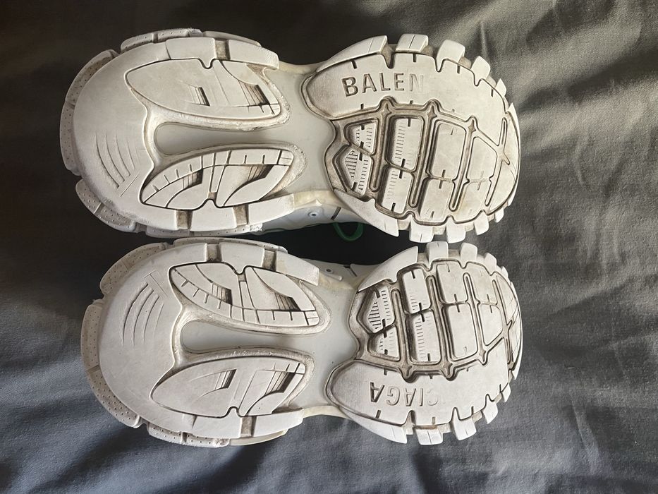 Balenciaga Track leather low trainers