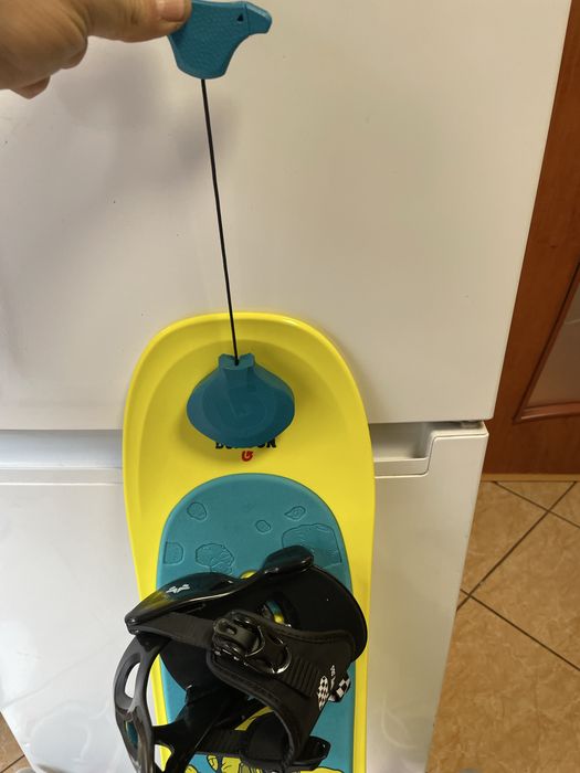 Placa snowboard 90 cm burton  cu legaturi
