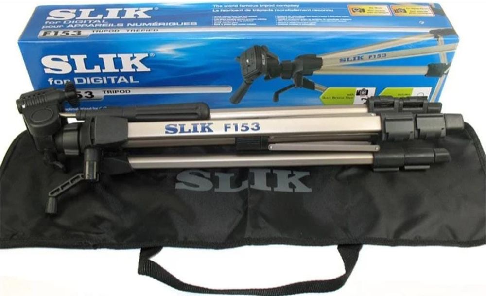 Штатив SLIK F150 алюминиевый очень лёгкий и прочный