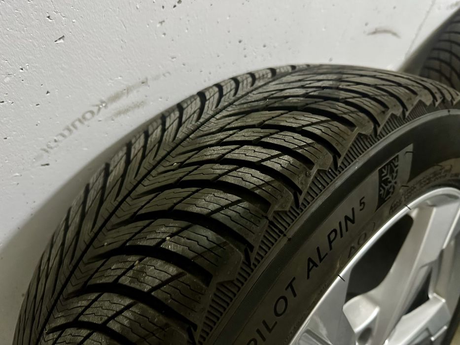 Set roti iarna Audi A6 originale - Michelin Pilot Alpin 5 AO 225/55R18