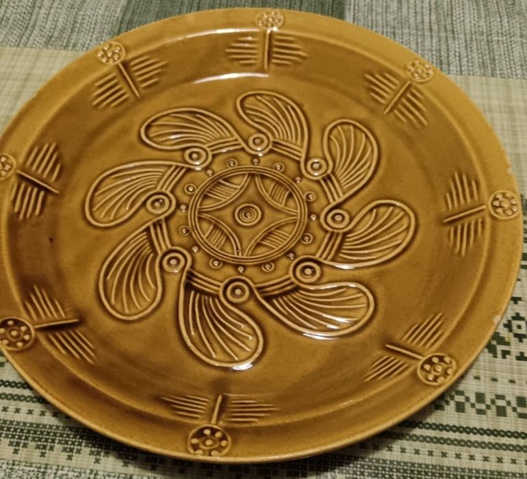 Farfurie decor ceramica glazurata