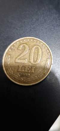 Moneda 20 de lei 1992