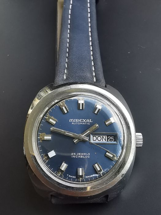 Ceas Mirexal Automatic - Oțel - 37x 40 mm - Funcționează impecabil!
