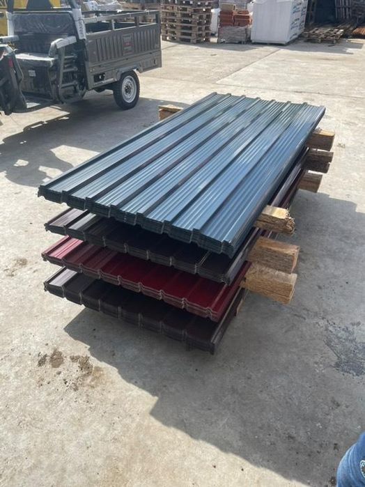 Tablă cutată Colorată