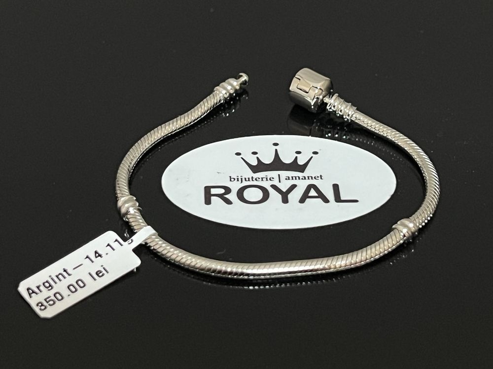 Bijuteria Royal CB : Bratara argint 925 18cm lungime