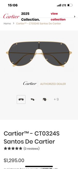 Cartier ocheleri de soare