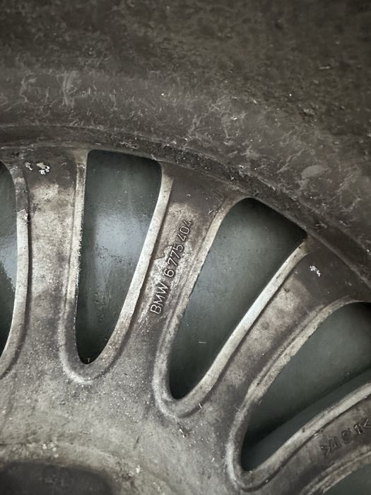 Janta BMW style  235 R19 + cauciuc in stare perfecta OEM / F01 F10 f13