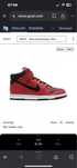 Nike Dunk High 2004 Varsity Bred Red/Black 309432-601