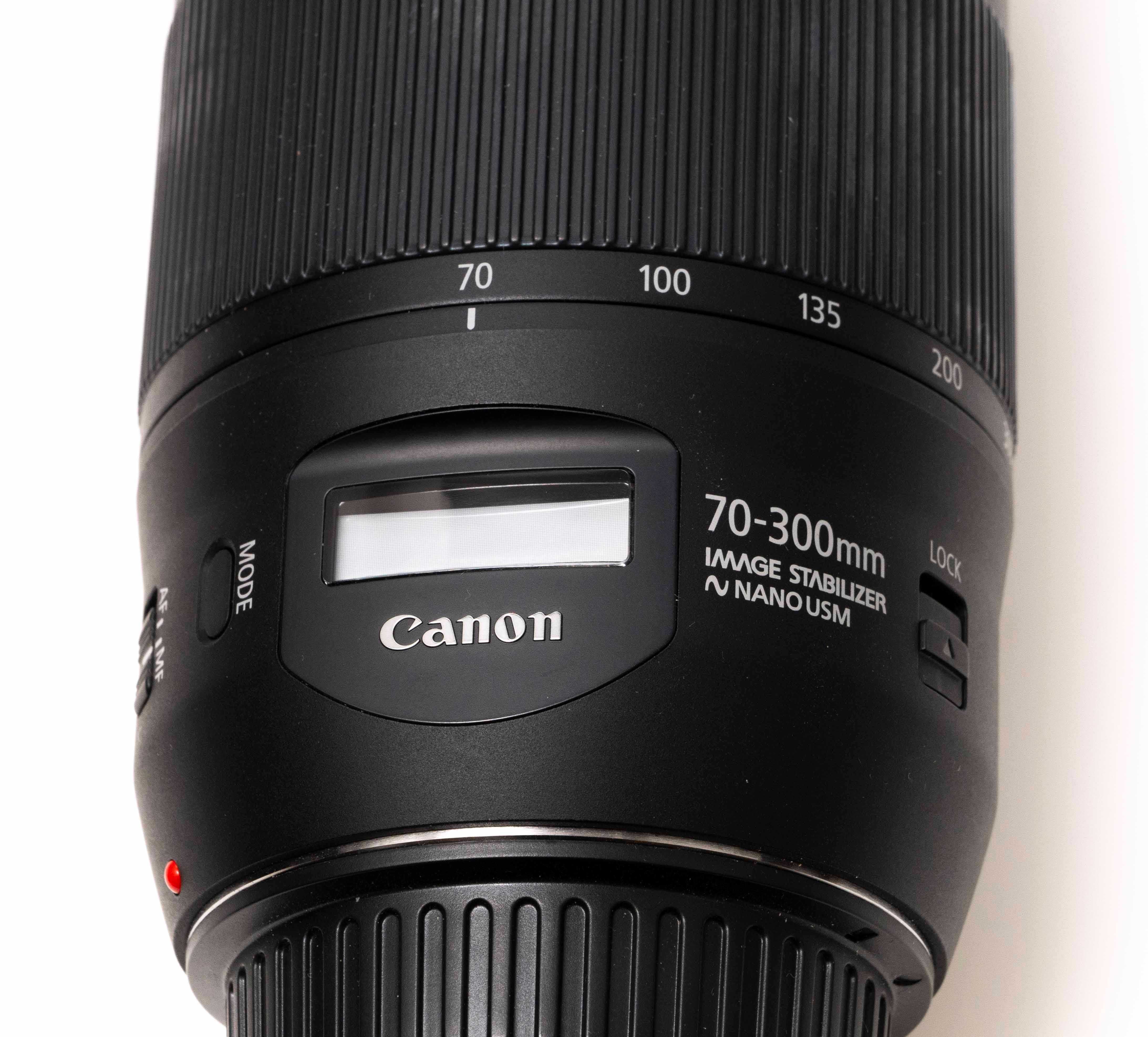 Canon EF 70-300mm f/4-5.6 nano IS II USM