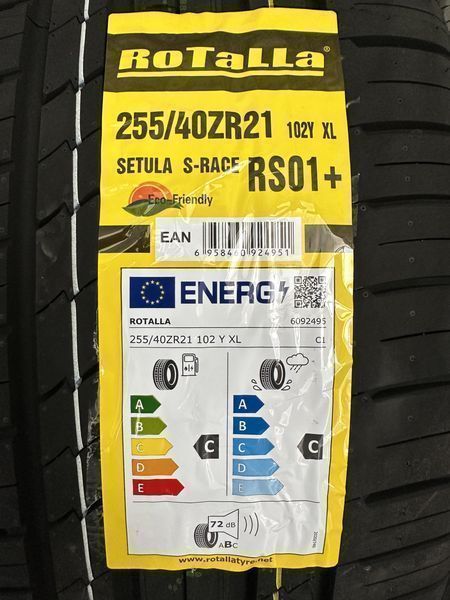 Нови летни гуми ROTALLA SETULA S-RACE 255/40R21 102Y XL НОВ DOT