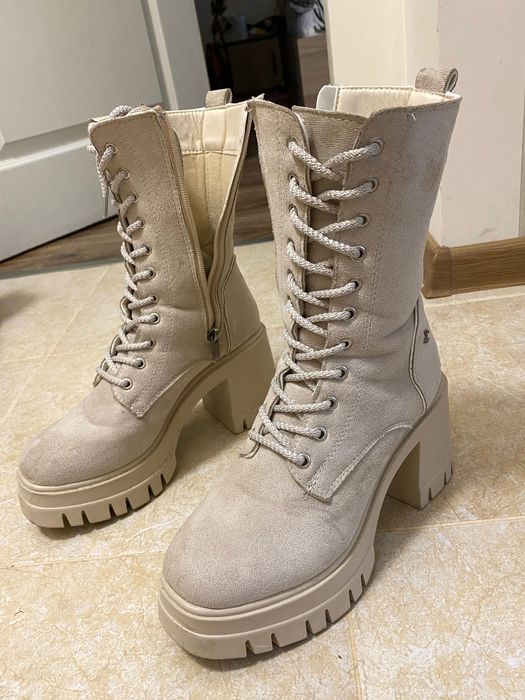 Боти на дебел ток