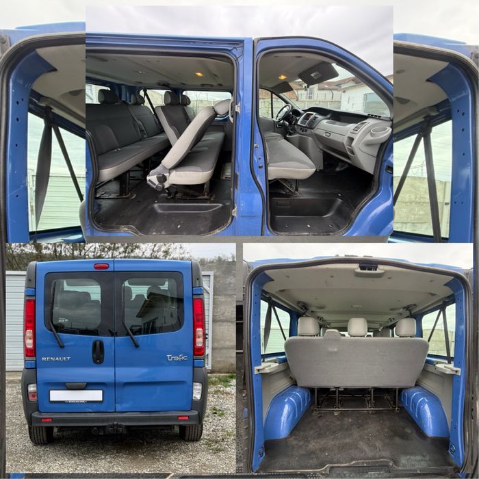 Renault Trafic 9 Locuri - 2.0 DCI - Euro 5 - 8+1  Locuri - A/C