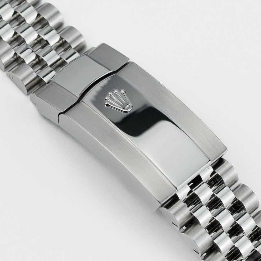 Rolex Datejust 41mm 126334 White Roman dial on Jubilee