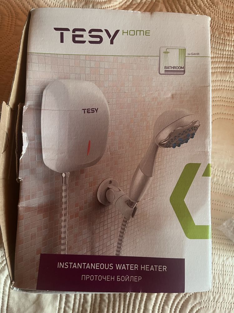 Продавам проточен бойлер Tessy 7KW
