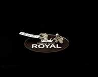 Bijuteria Royal cercei din aur alb 14k 1.59 gr