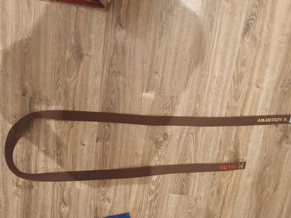 Пояс дзюдо новый