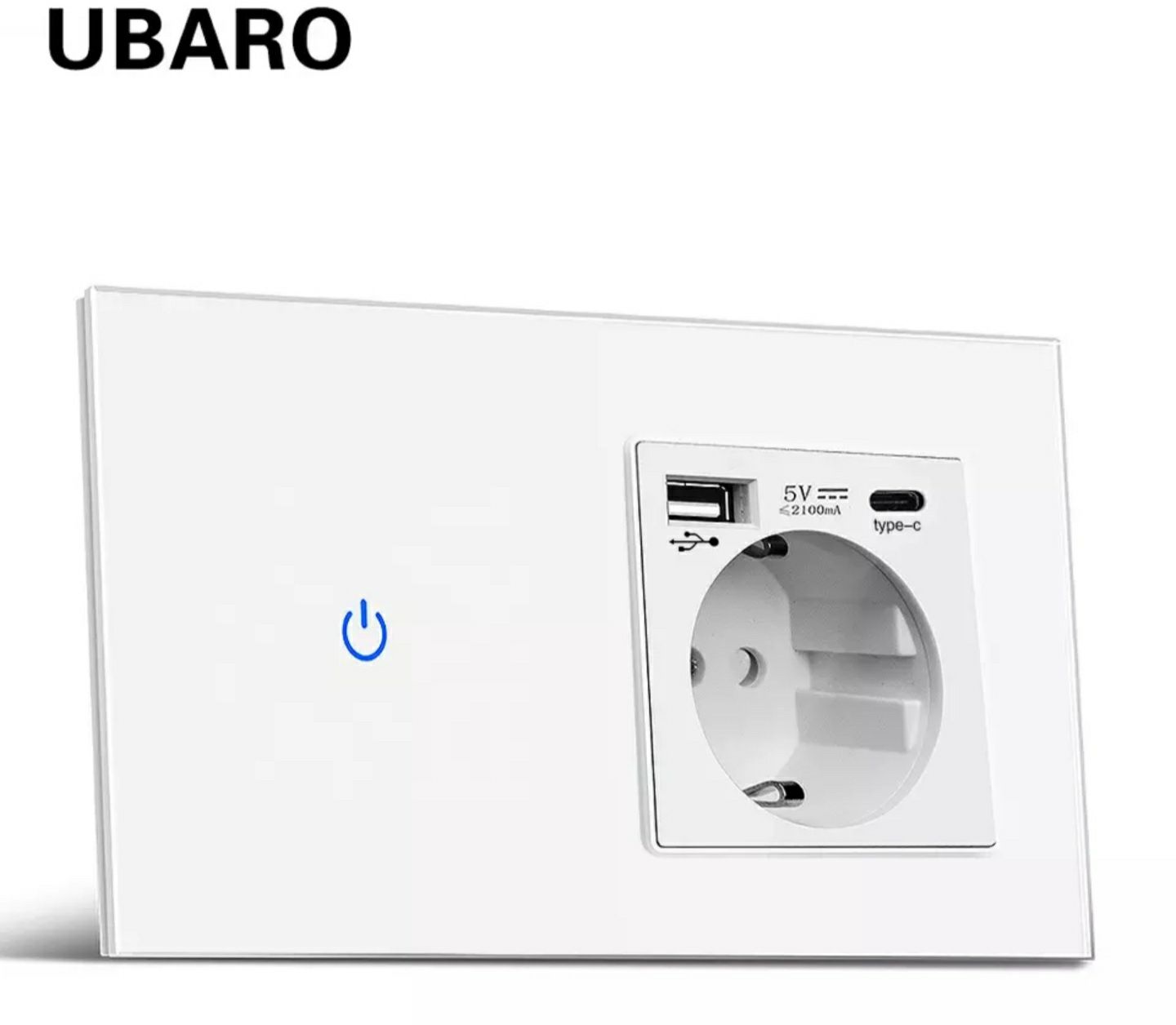 Сенсорные выключатели, и розетки UBARO