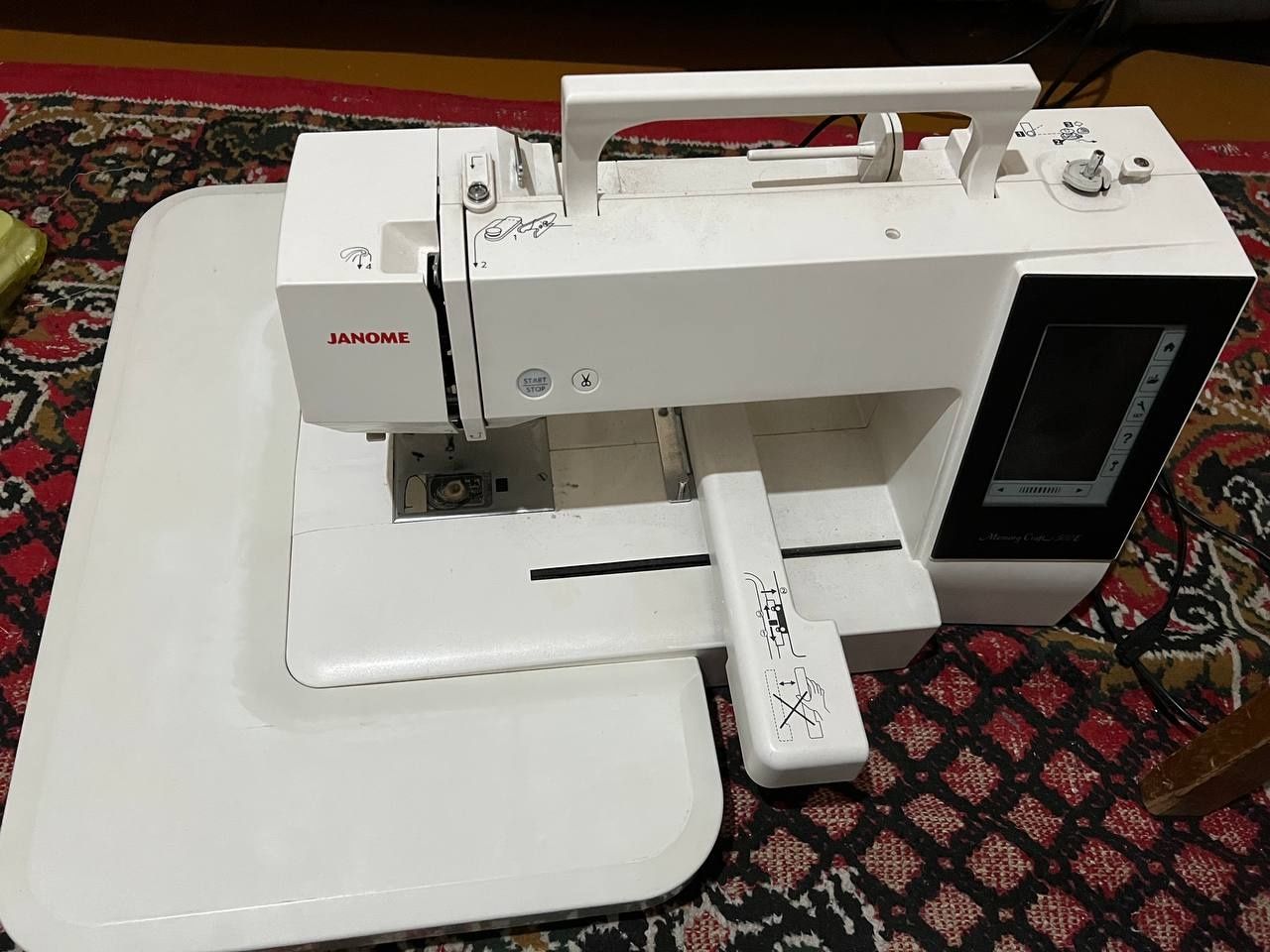 Janome E 500 vishefka