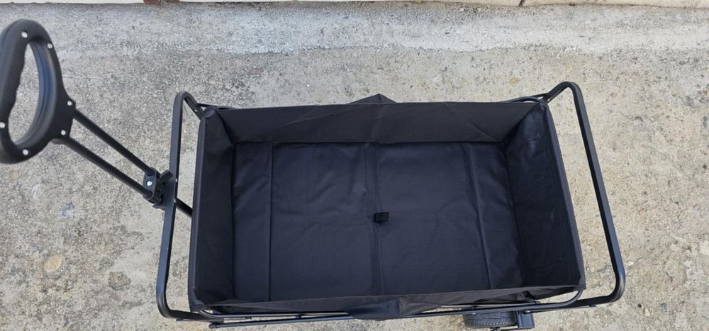 Сгъваема количка за багаж - идеална за пясък и неравни терени