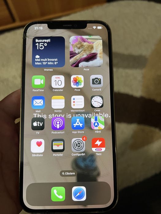 Iphone 12 Pro Max 82% sanatate baterie