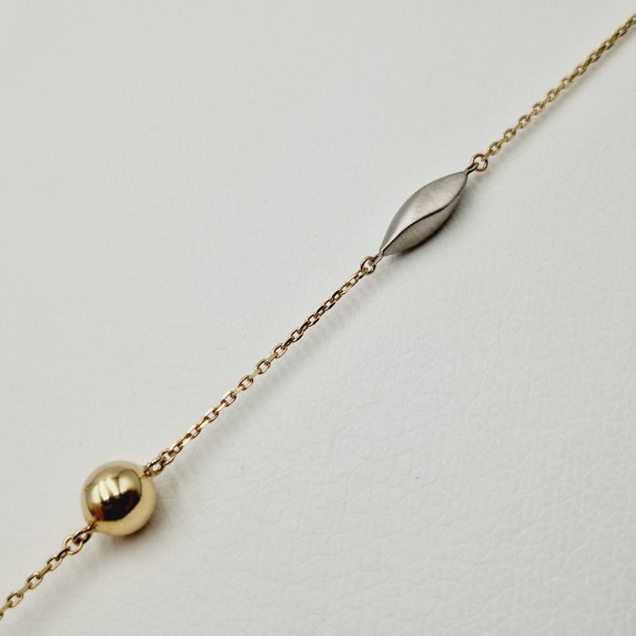 Lant cu pandantiv din aur de 14k, 9.15g | GlobalCash.ro #MI100118