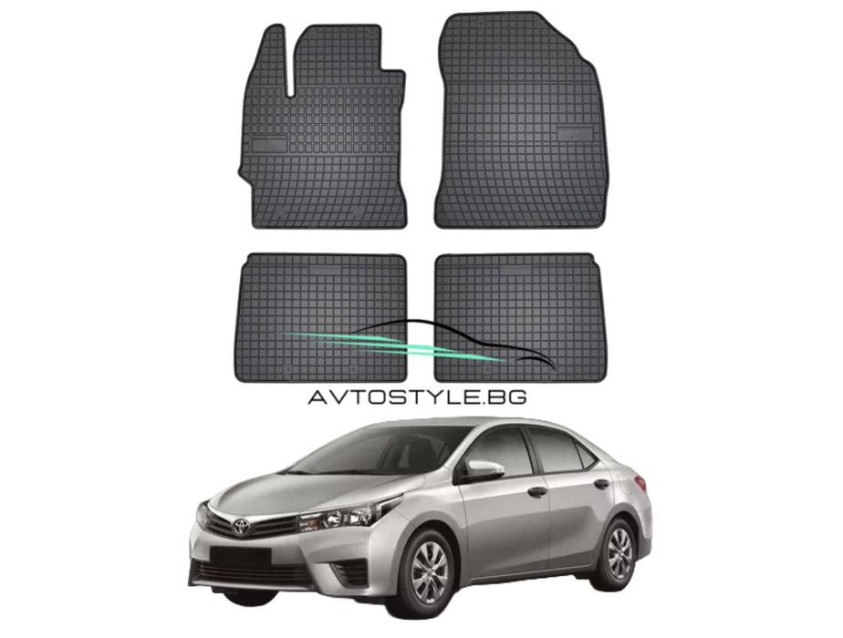 Гумени стелки за Toyota Corolla 2013-2019 г., Frogum - El Toro
