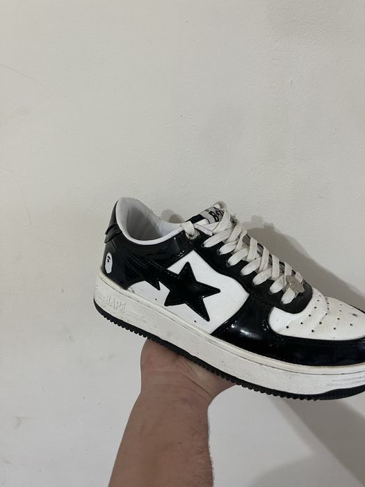 BAPE Bapesta Black&White
