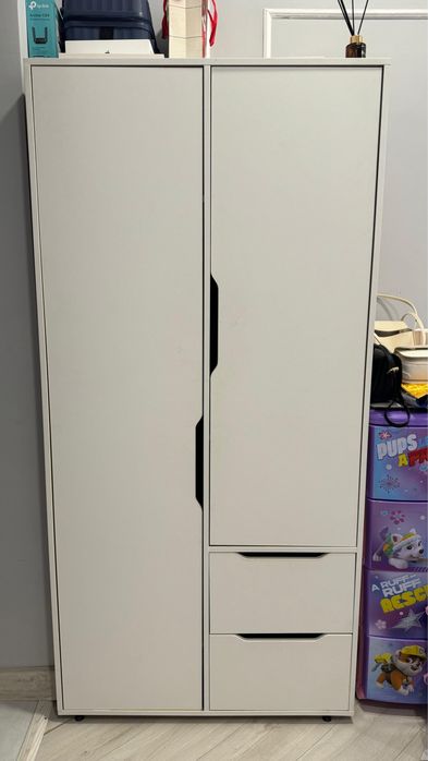 белый шифонер, б/у