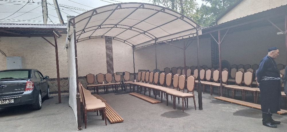 Аренда навес зонт стол стул печка
