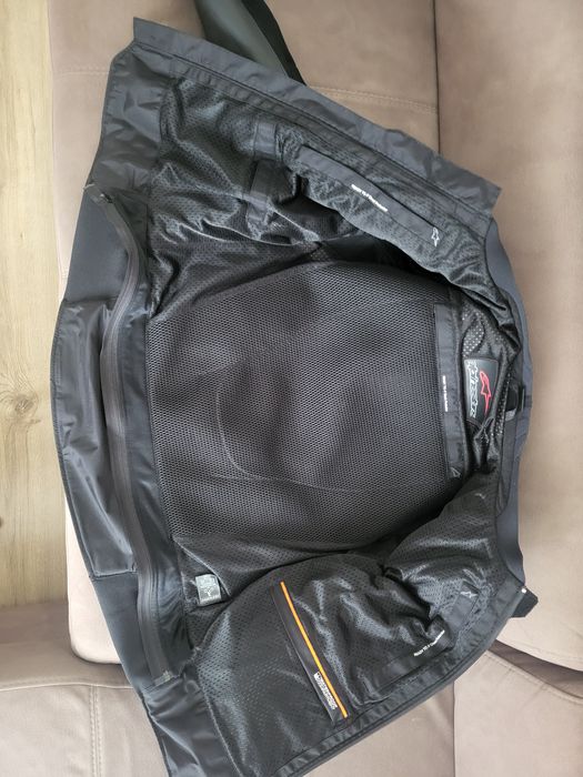 Geacă de piele ALPINESTARS atem v5 black