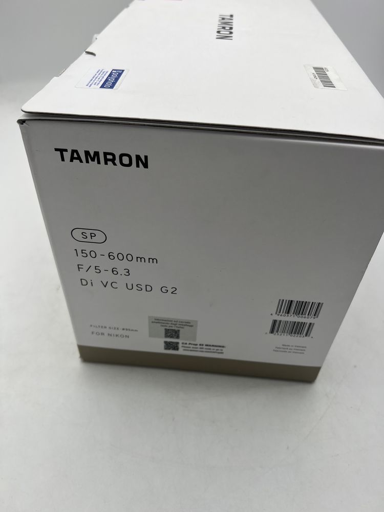 Tamron 150-600mm F/5-6.3 SP VC USD G2 Nikon , nou!