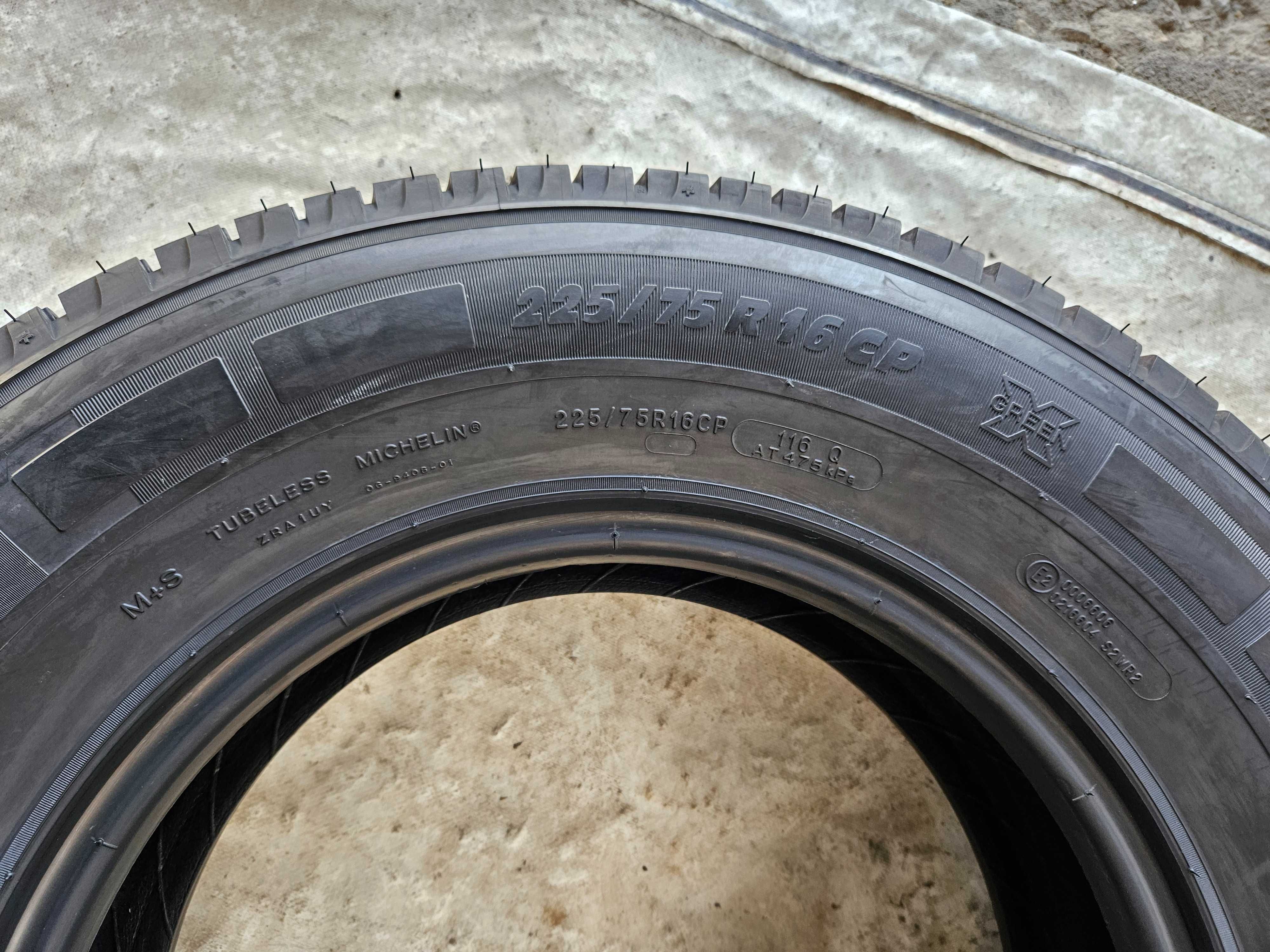1 Нова всесезонна гума 225/75R16CP Michelin Agilis Camping 116Q M+S