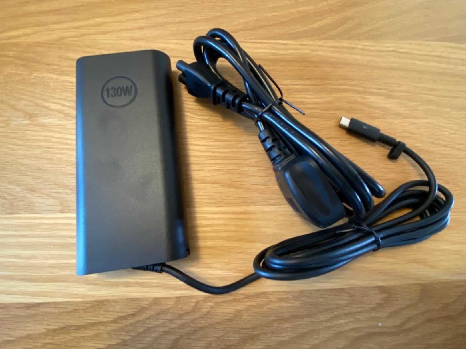 Захранващ адаптер за Dell - 130W, USB C (за английски контакт)