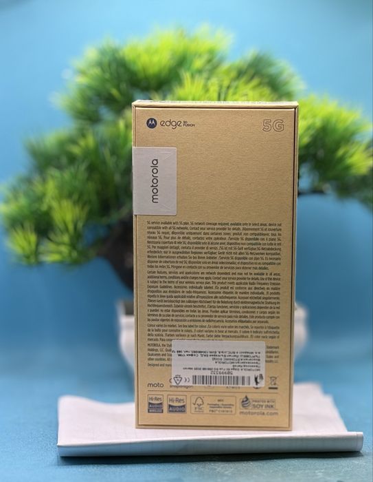 НОВ!!! Motorola Edge 50 Fusion, 8GB RAM, 256GB, 5G, Marshmallow Blue