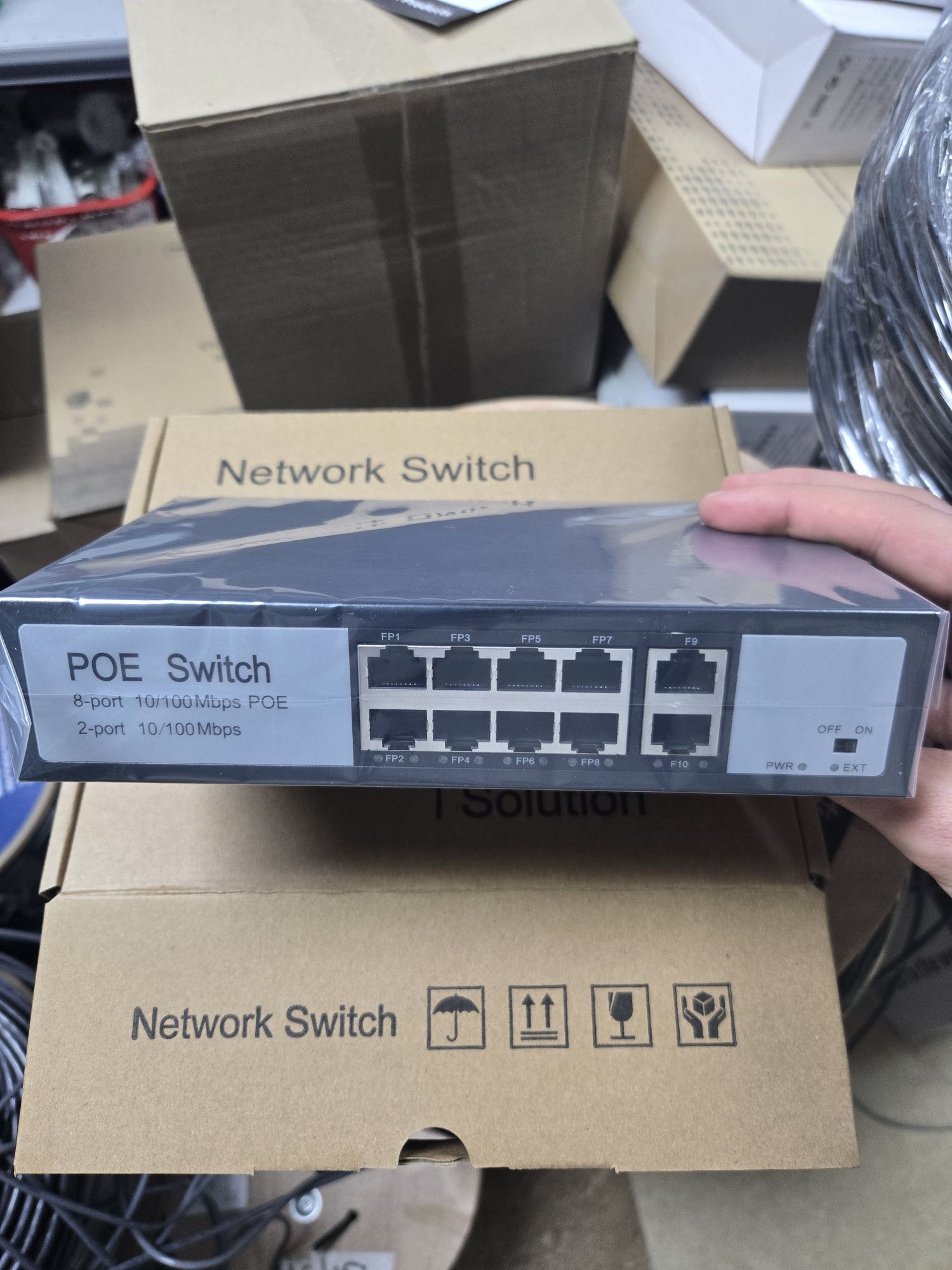 Сетевой хаб, Poe switch