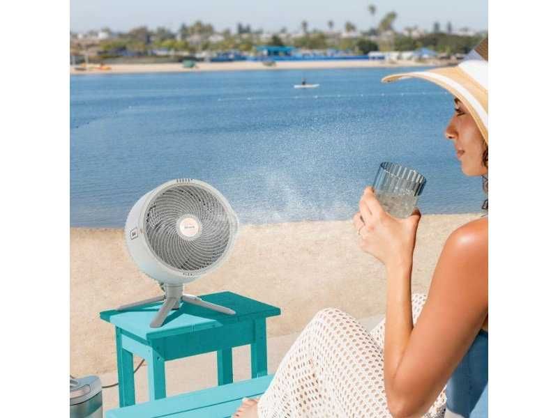 Вентилатор с Охлаждаща Водна Мъгла Shark FlexBreeze Pro Mist FA300WHEU